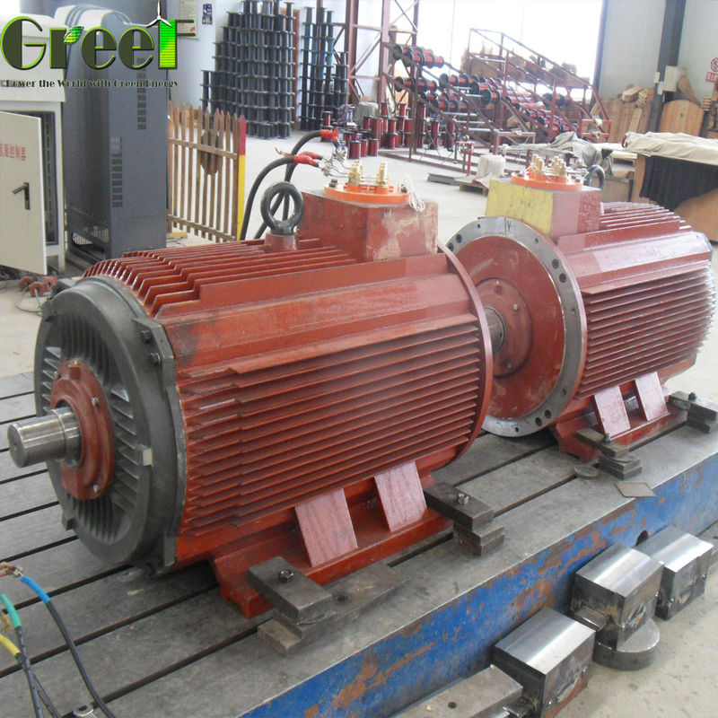 1MW 380Vac Energía libre Torsión de arranque bajo Generador de turbina hidroeléctrica 5MW PMG