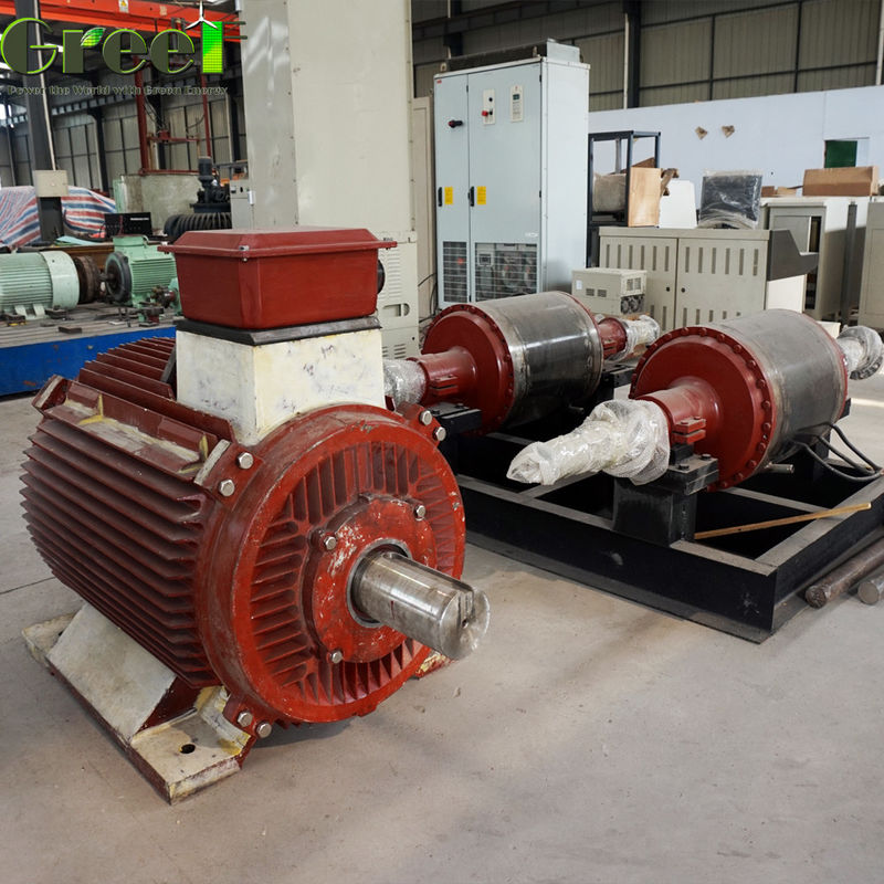 20RPM 100RPM Baja RPM 100KW 200KW Alternador de imán permanente Generador de energía de agua