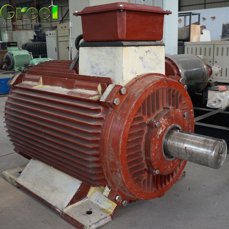 20RPM 100RPM Generador de imanes permanentes de 3 fases de bajas rpm 200KW 500KW Generadores de agua río inversor PMG
