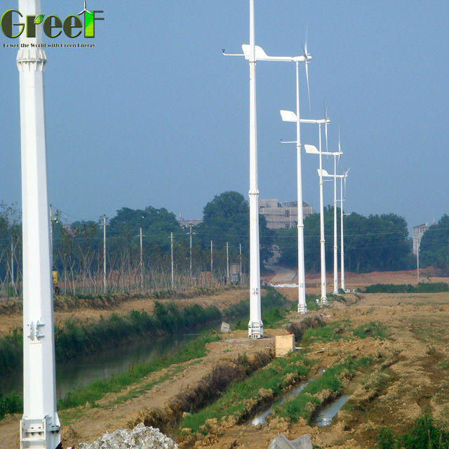 tipos de poco ruido del generador de turbina de viento del mecanismo de la echada de la energía del hogar 10kw